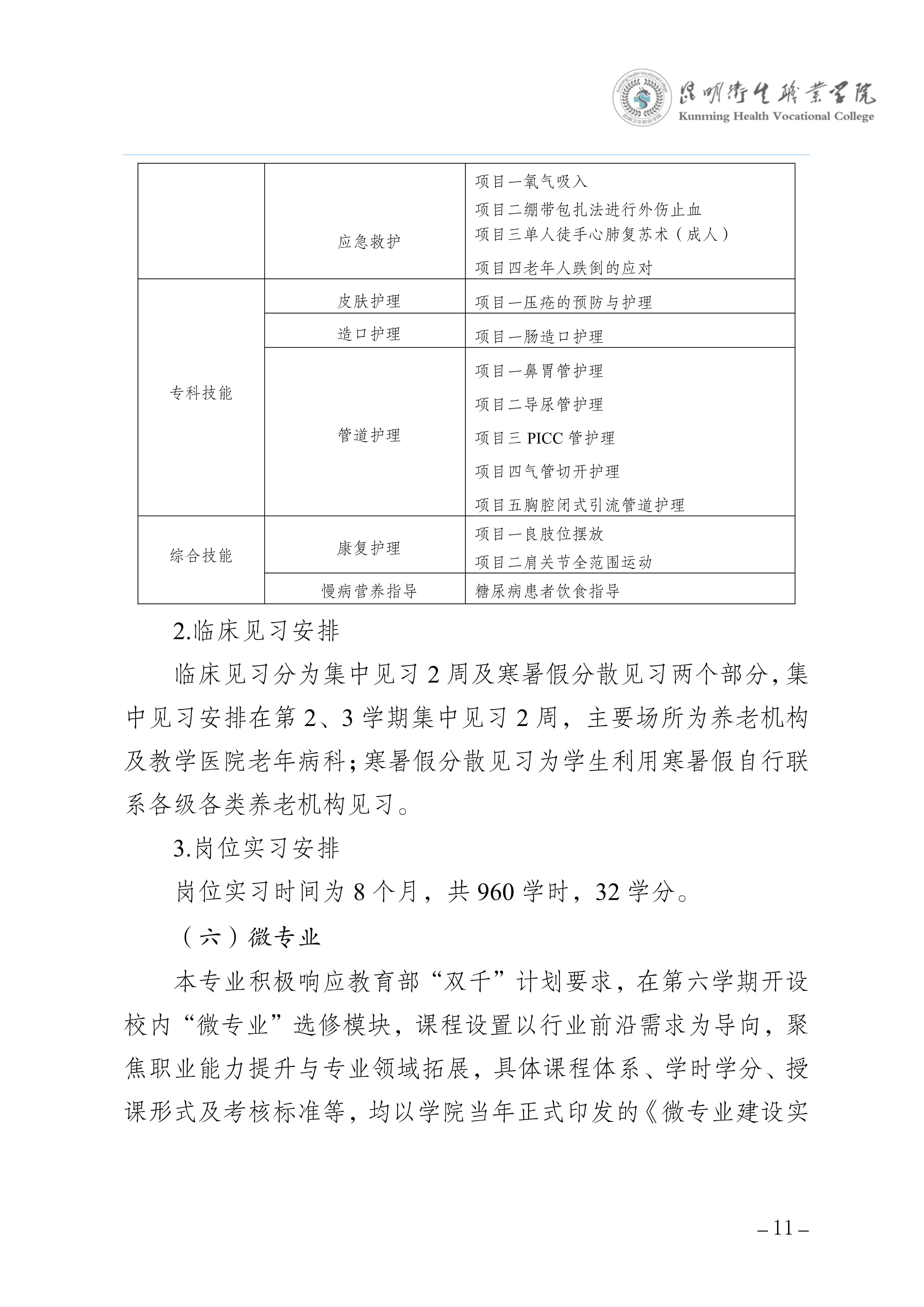 taptap点点三年制专科老年保健与管理专业人才培养方案（供2025级三年制专科学生使用）_14.jpg
